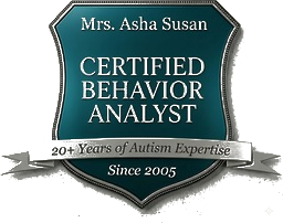 Mrs. Asha Susan — Certified Behavior Analyst